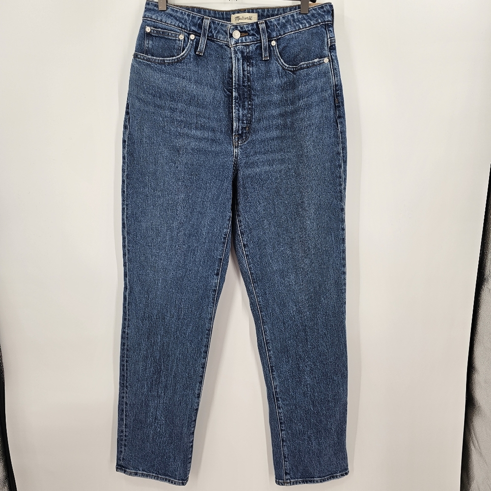 MADEWELL The Tall Perfect Vintage Straight Jeans Size 30T